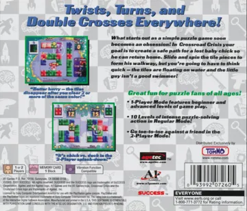 Crossroad Crisis (US) box cover back